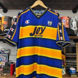 2001-2002 Parma AC Jersey Shirt Maglia Home by Champion