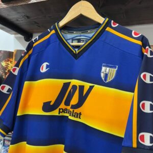 2001-2002 Parma AC Jersey Shirt Maglia Home by Champion