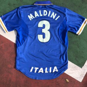 Vintage 1996 Italy Footbal Jersey